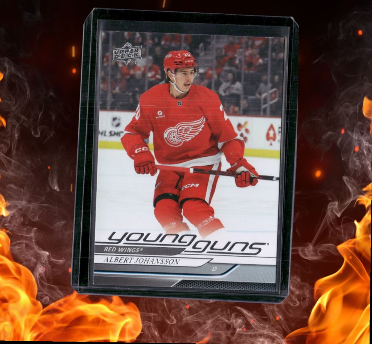 2024-25 Upper Deck Albert Johansson Young Guns (D) Rookie #475