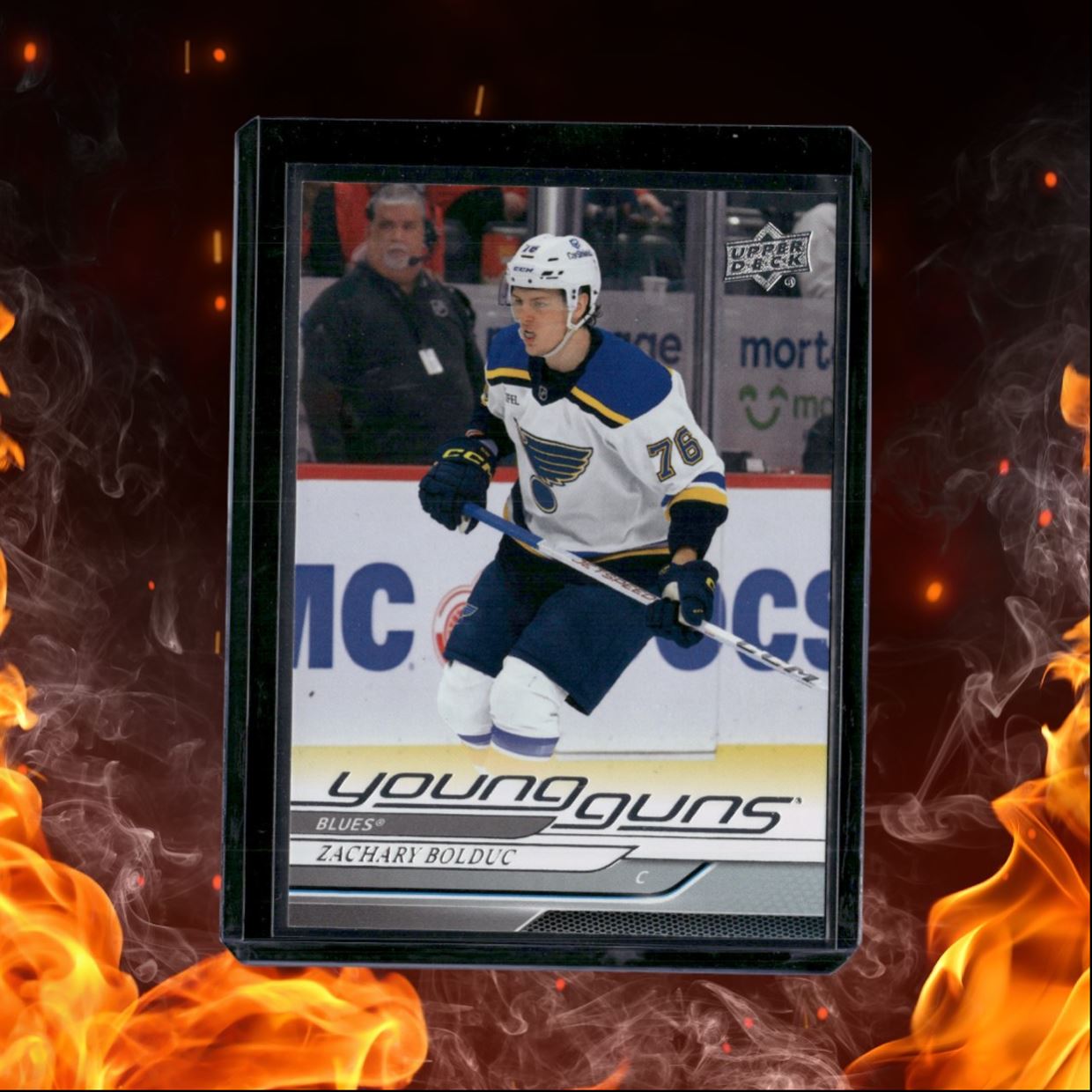 2024-25 Upper Deck Zachary Bolduc Young Guns (B) Rookie #201