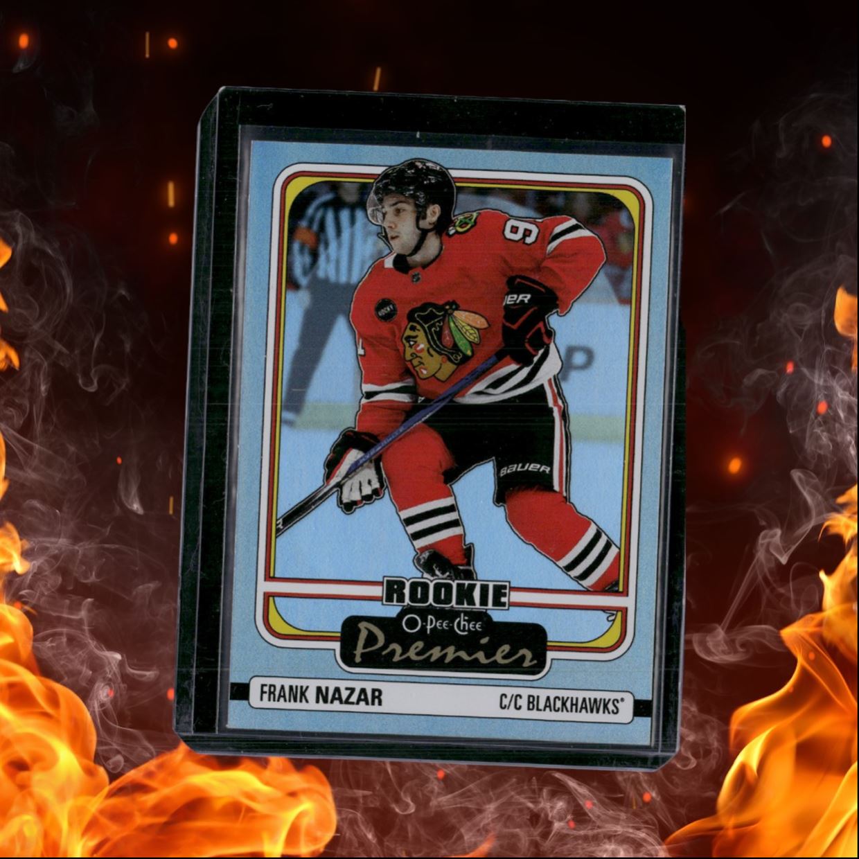 2024-25 O-Pee-Chee Frank Nazar Premier Rookie #P-85