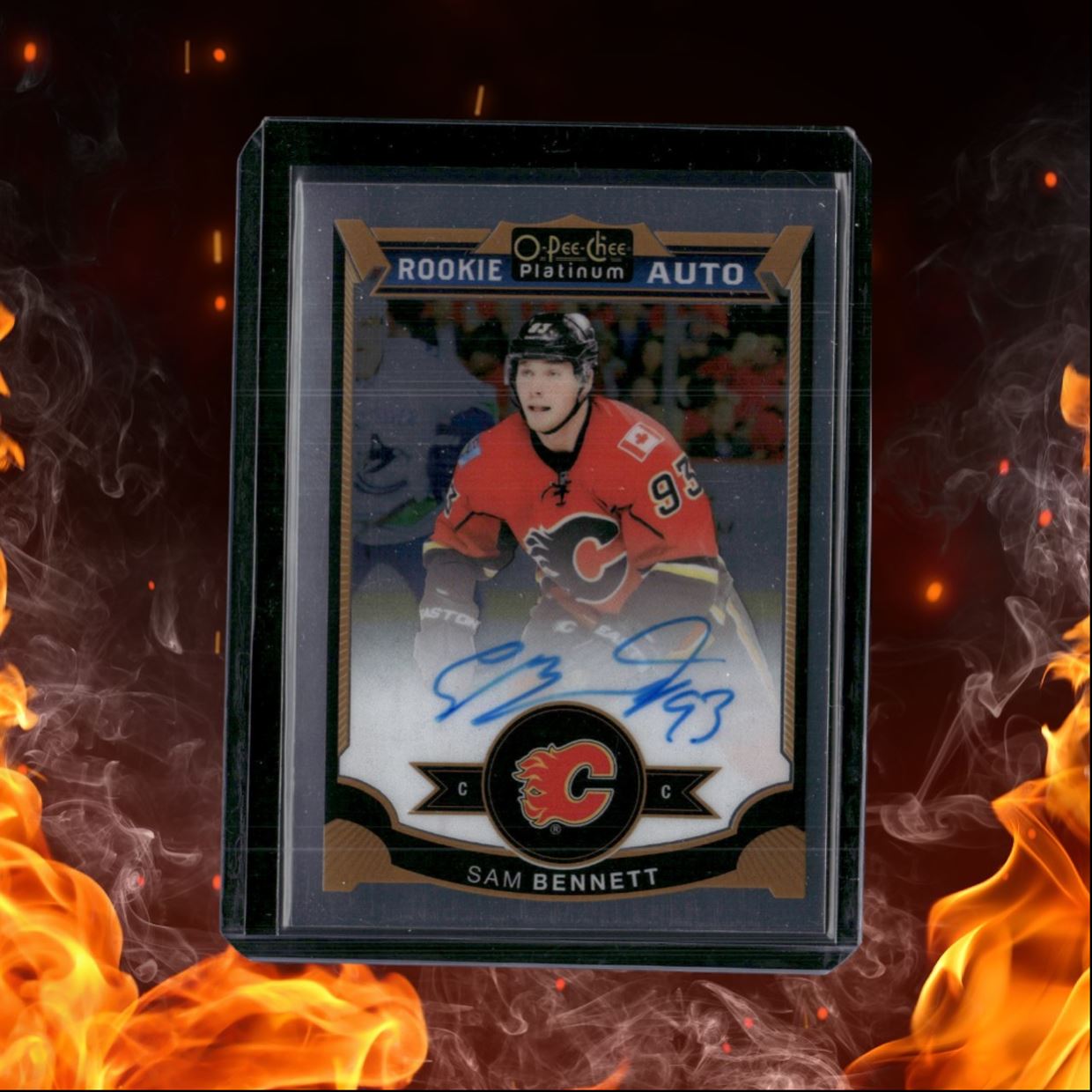 2015-16 O-Pee-Chee Platinum Sam Bennett Rookie Auto #170
