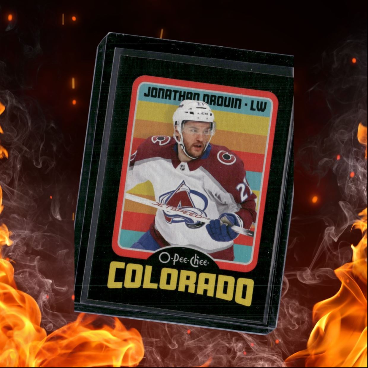 2024-25 O-Pee-Chee Jonathan Drouin Retro Black Border 065/100 #176