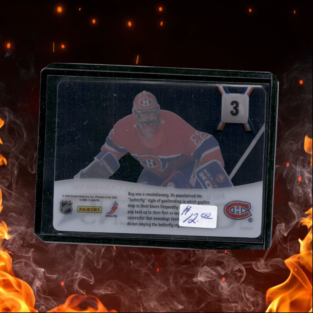 2010-11 Panini Donruss Patrick Roy Les Gardiens #3