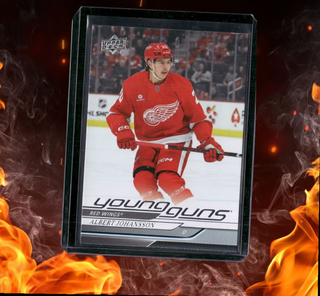 2024-25 Upper Deck Albert Johansson Young Guns (A) Rookie #475