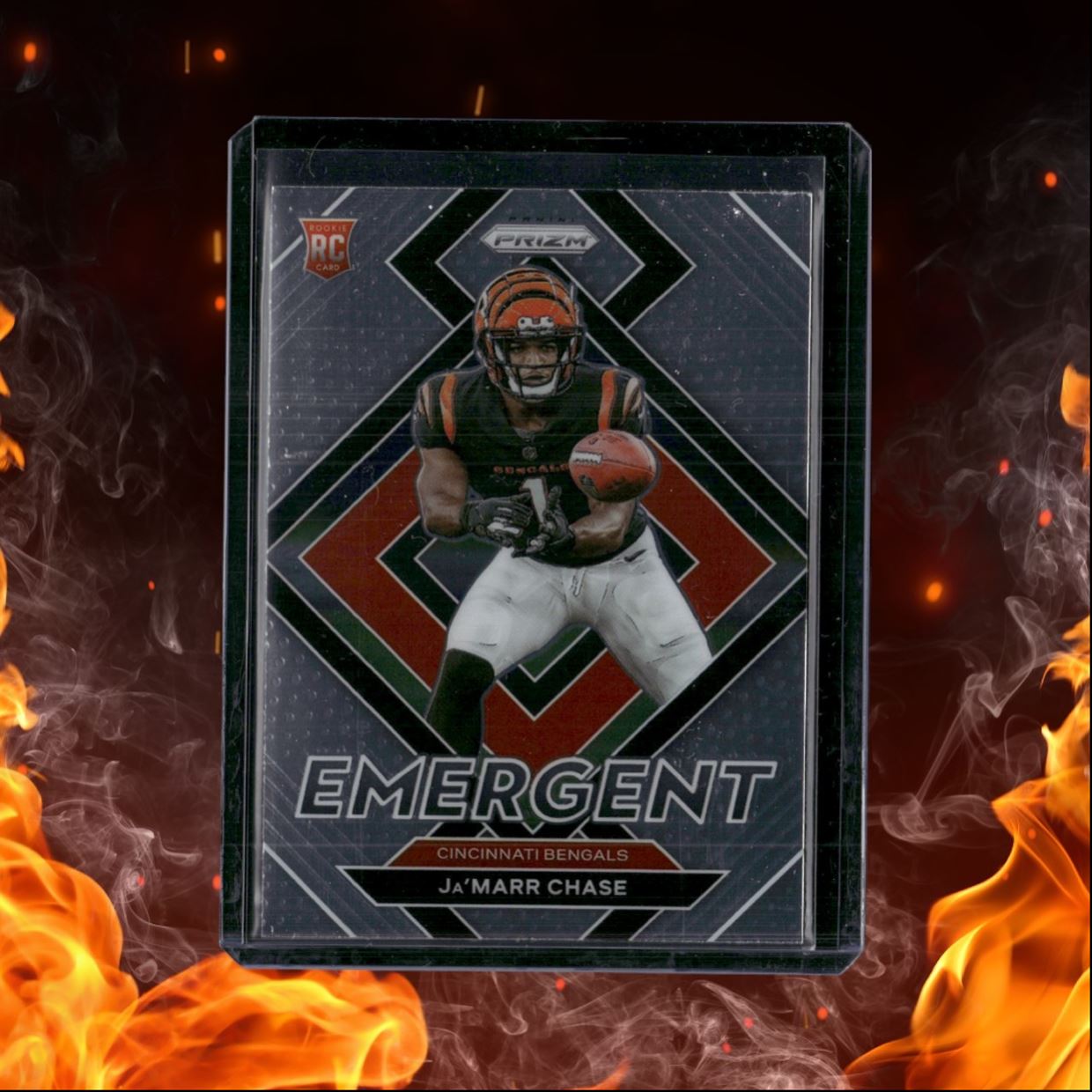2021 Panini Prizm Ja'Marr Chase Emergent (A) Rookie #E-7