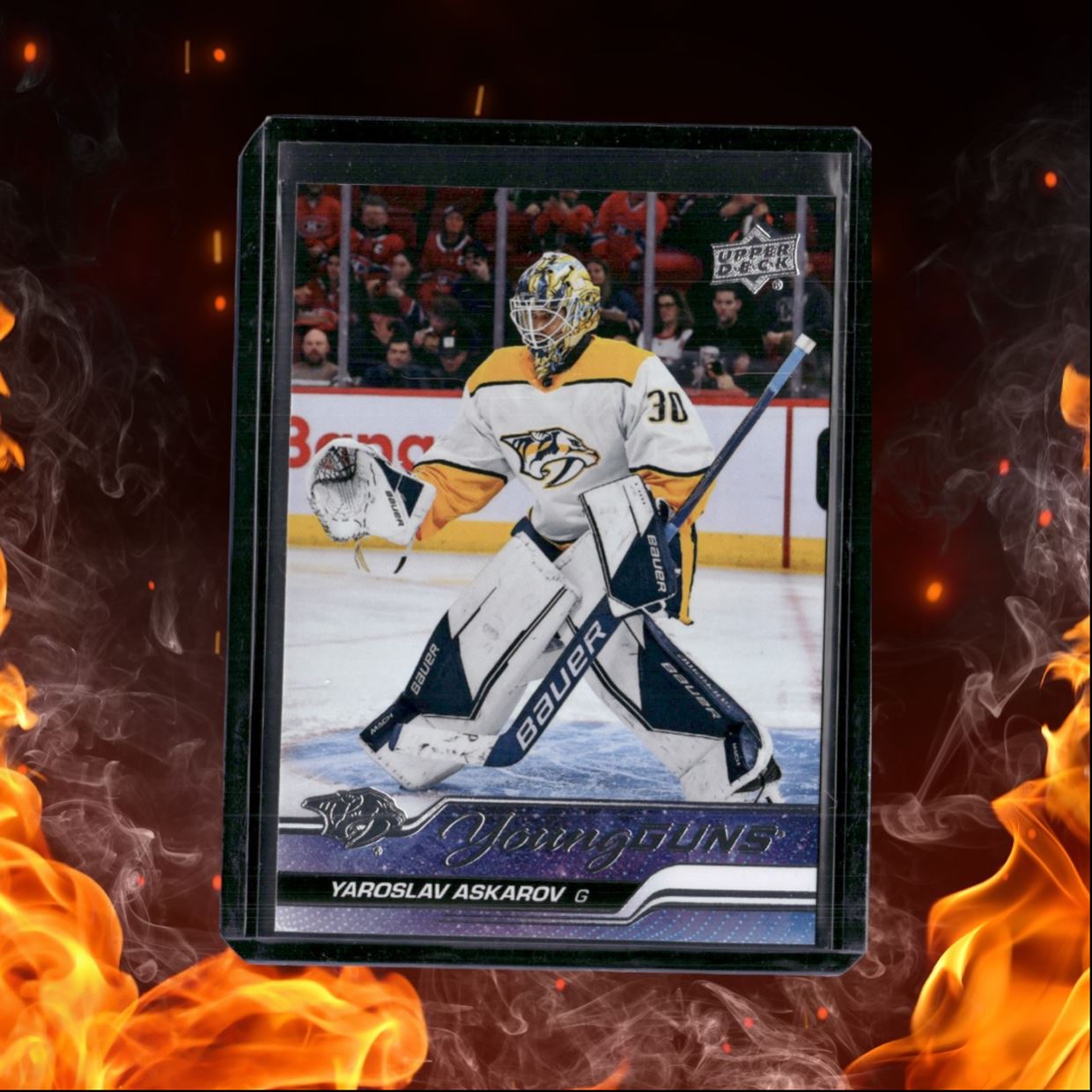 2023-24 Upper Deck Yaroslav Askarov Young Guns (B) Rookie #204