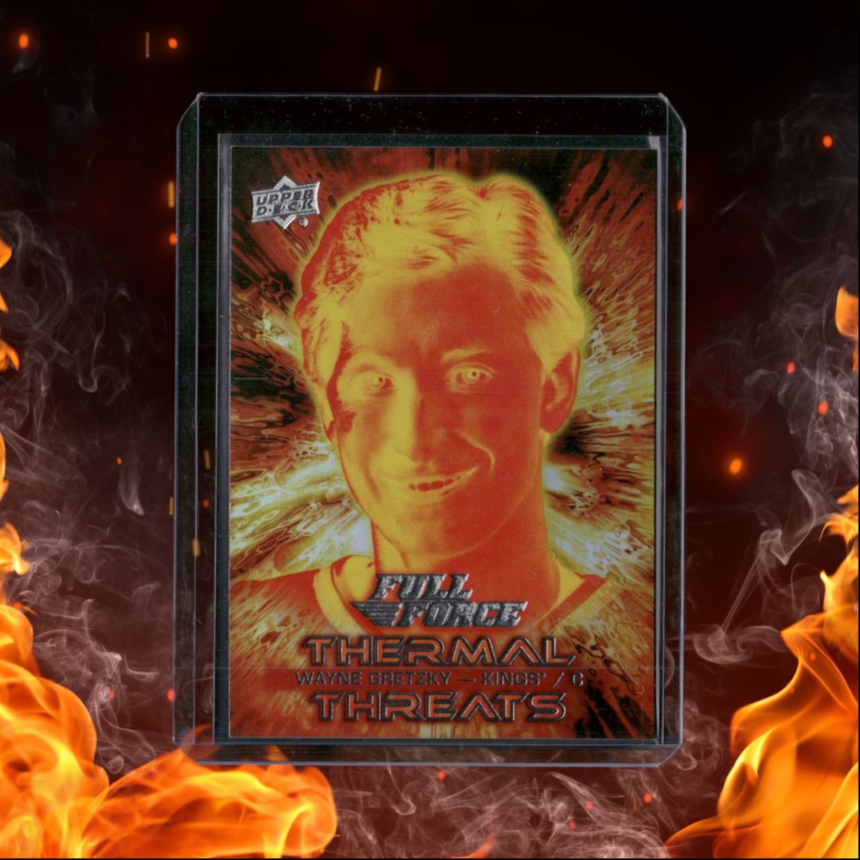 2015-16 Upper Deck Full Force Wayne Gretzky Thermal Threats #A-WG