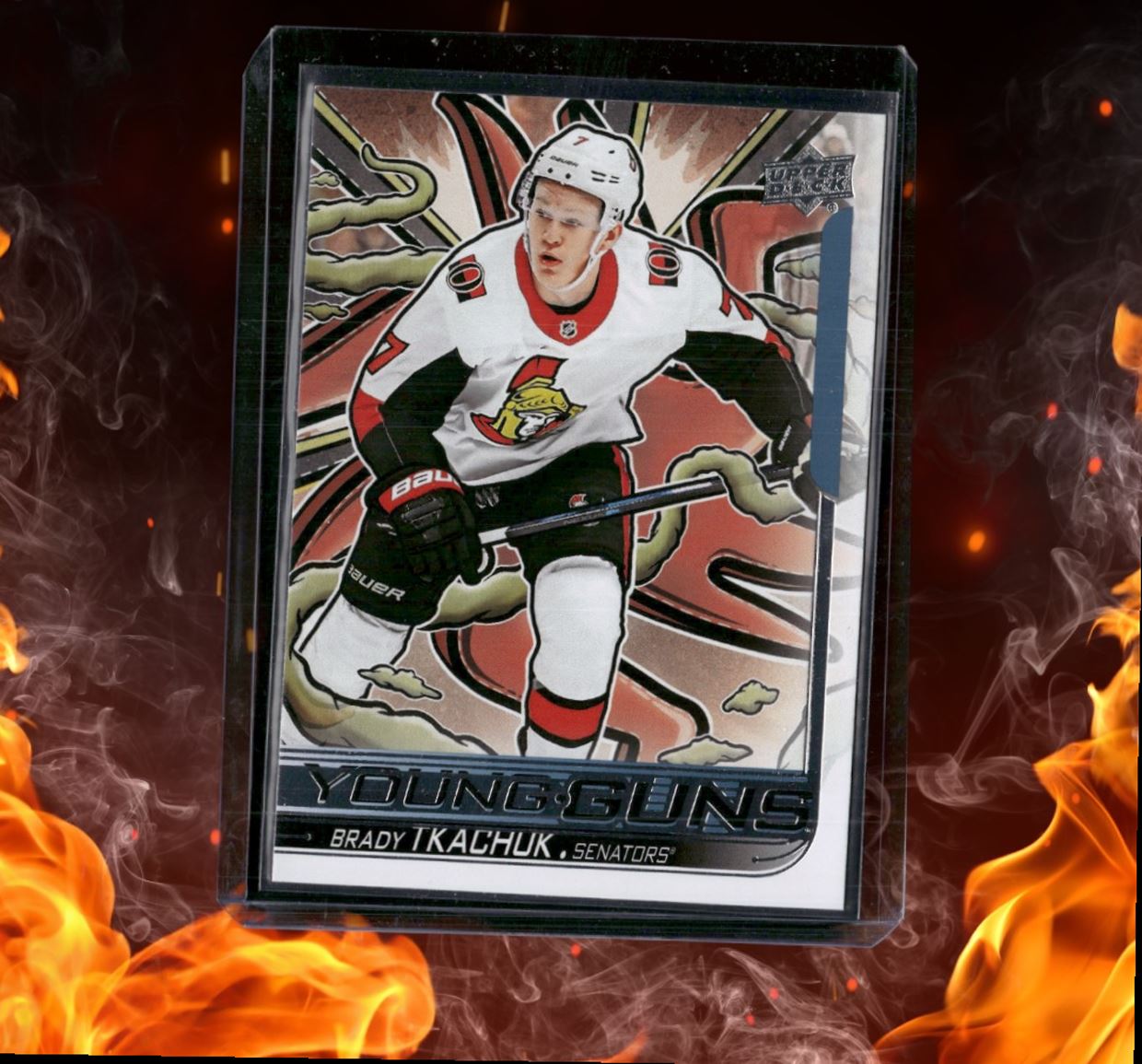 2024-25 Upper Deck Brady Tkachuk Young Guns Renewed (D) #499