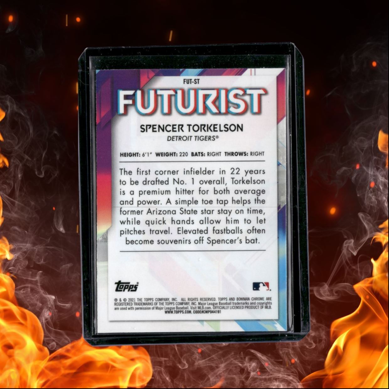 2021 Bowman Chrome Spencer Torkelson Futurist Prospect #FUT-ST