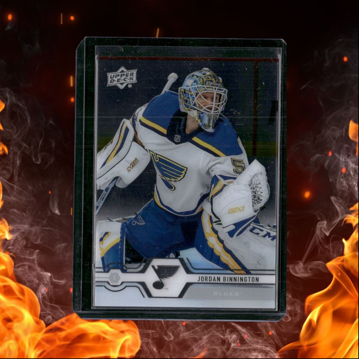 2019-20 Upper Deck Jordan Binnington Clear Cut SSP #6