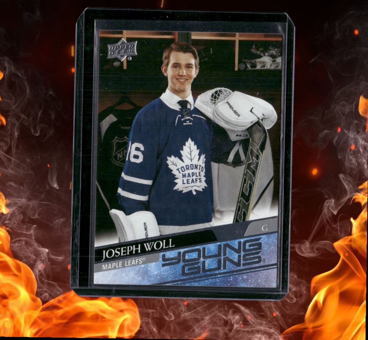 2020-21 Upper Deck Joseph Woll Young Guns (C) Rookie #208