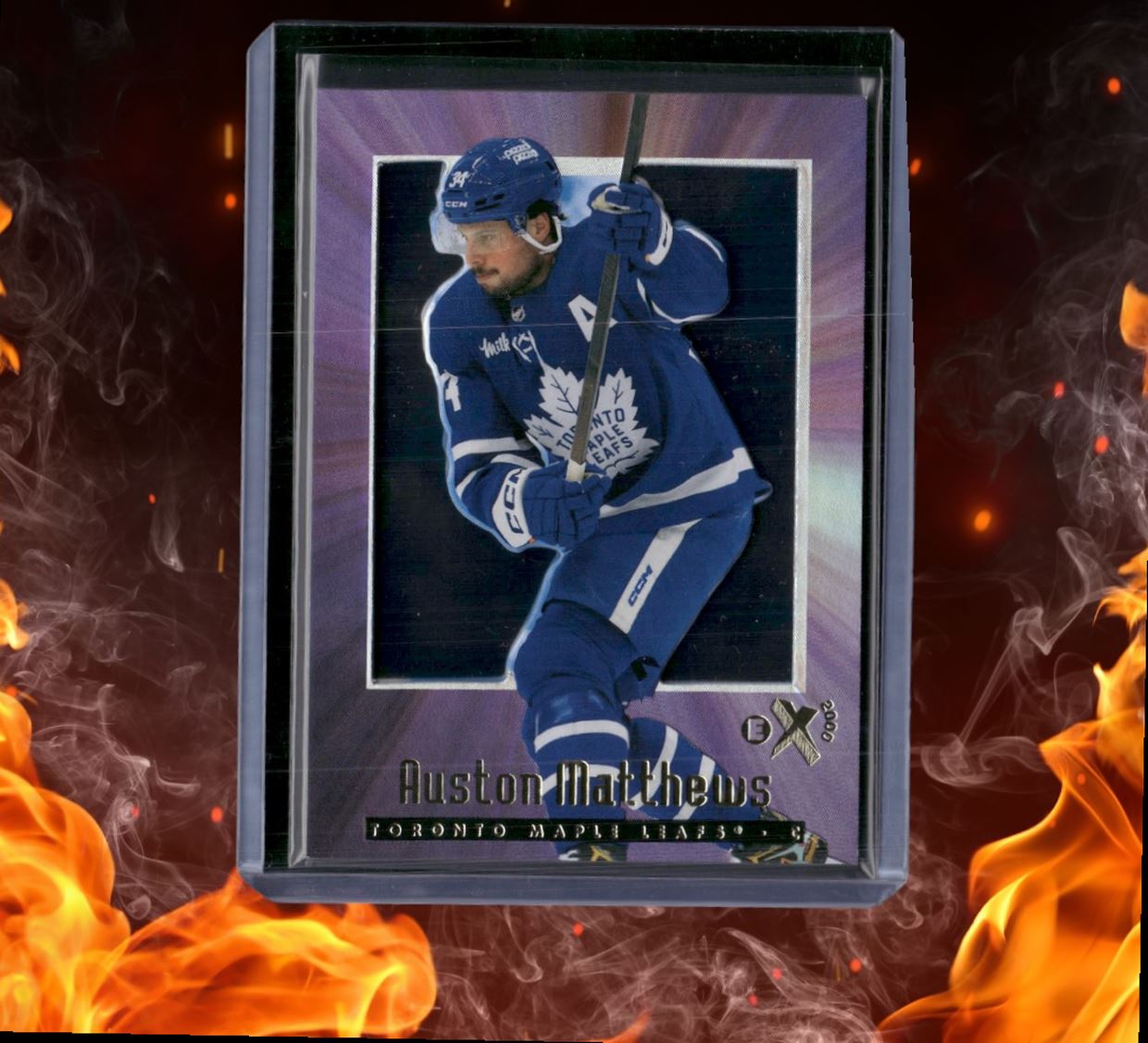 2023-24 SkyBox EX 2000 Auston Matthews (B) #82