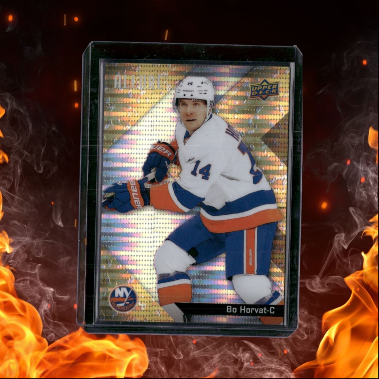 2024-25 Upper Deck Allure Bo Horvat Gold Glitter Bomb 178/199 #98