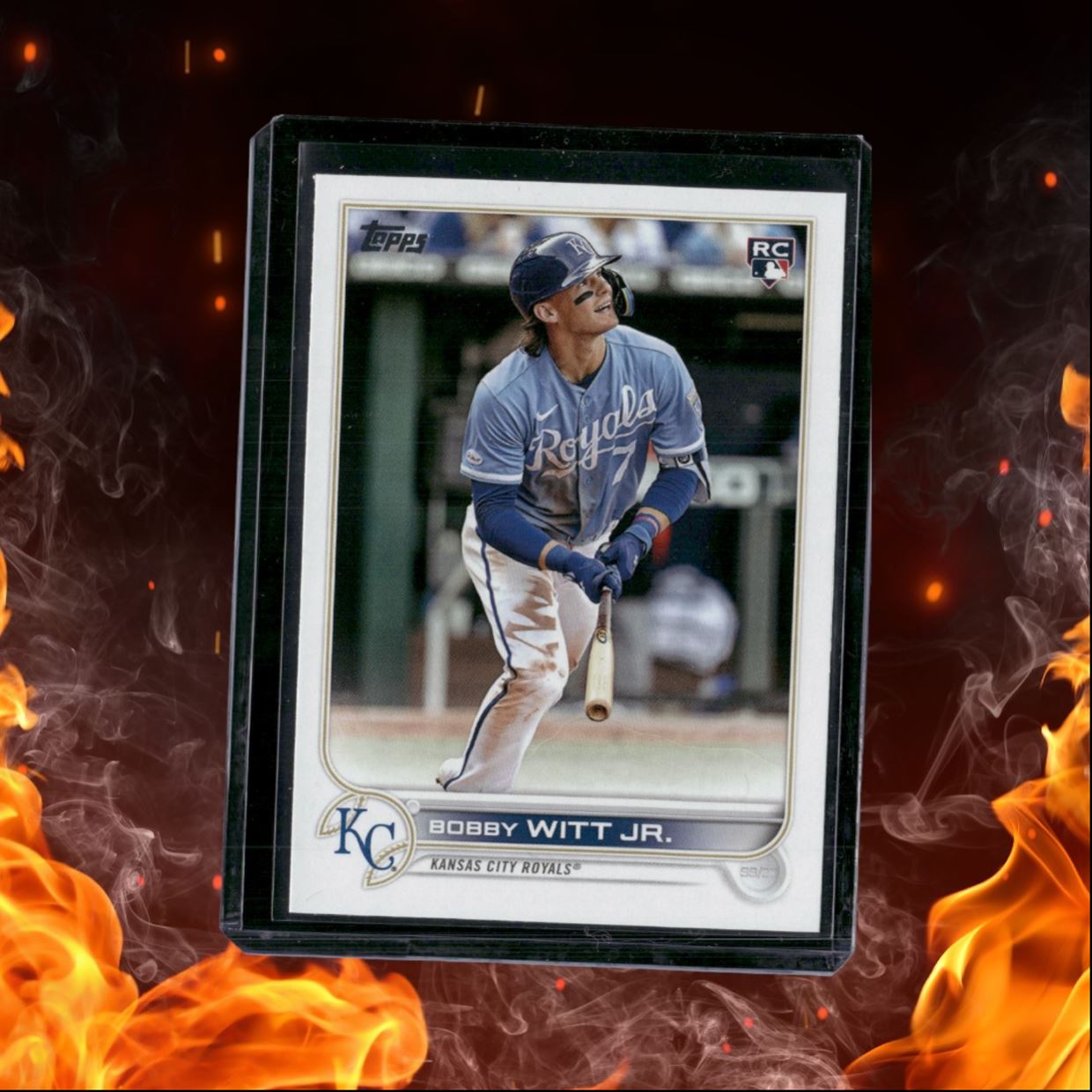 2022 Topps Update Series Bobby Witt Jr. (A) Rookie #US100