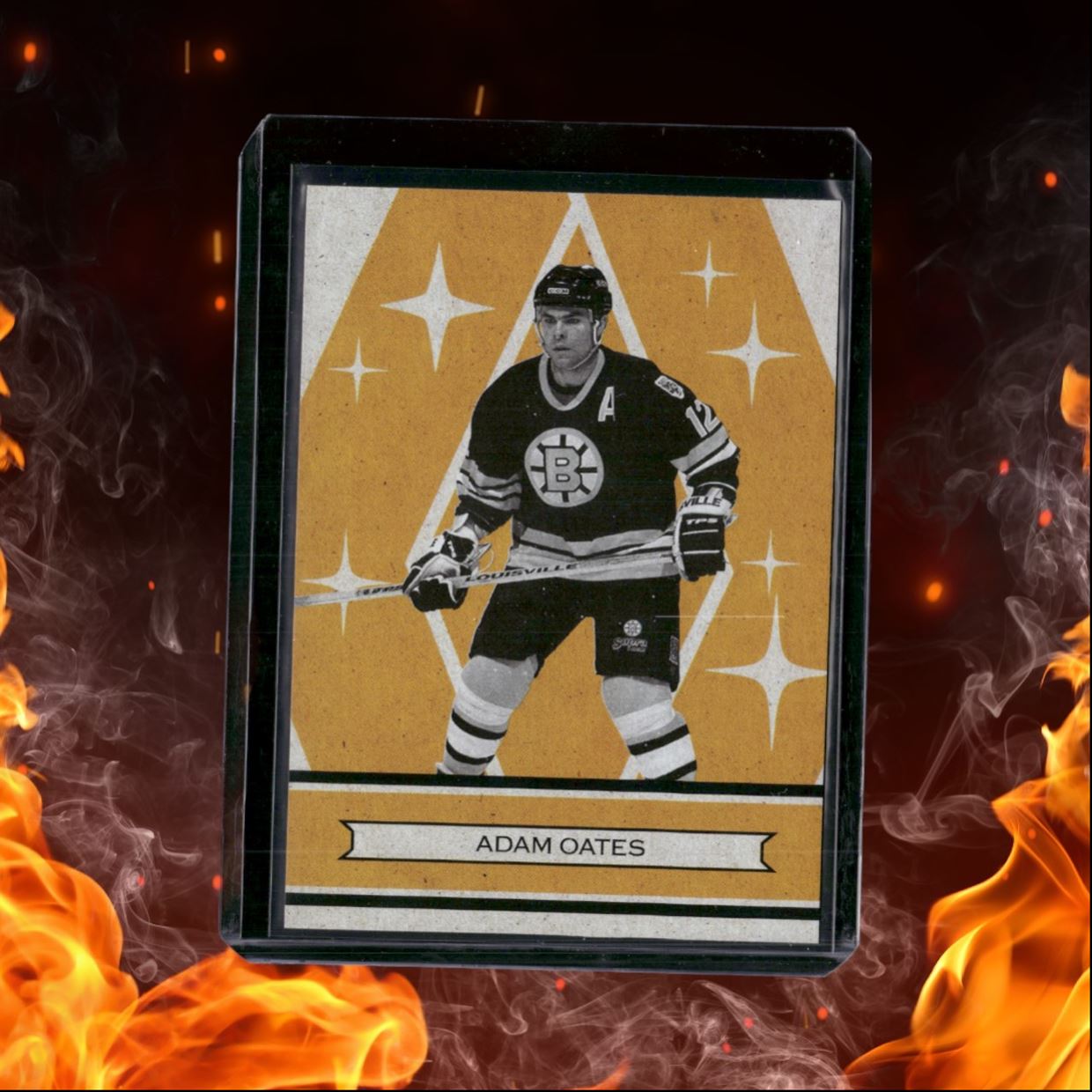 2023-24 Upper Deck Boston Bruins Adam Oates Retro #35
