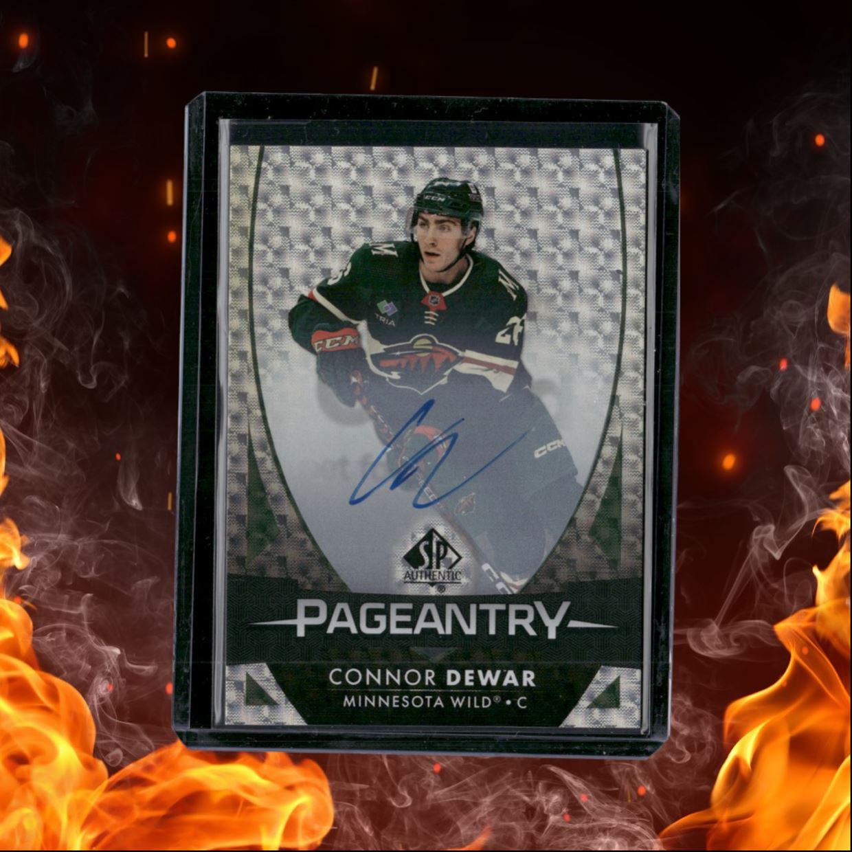 2023-24 SP Authentic Connor Dewar Pageantry Rookie Auto #P-12