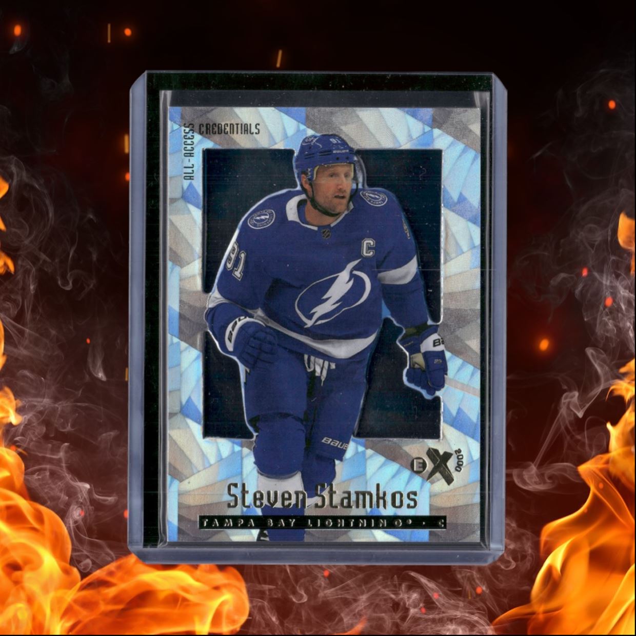 2023-24 Skybox EX 2000 Steven Stamkos All-Access Credentials SSP #73
