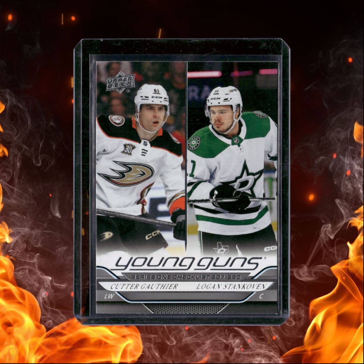 2024-25 Upper Deck Cutter Gauthier / Logan Stankoven Young Guns CL (B) Rookie