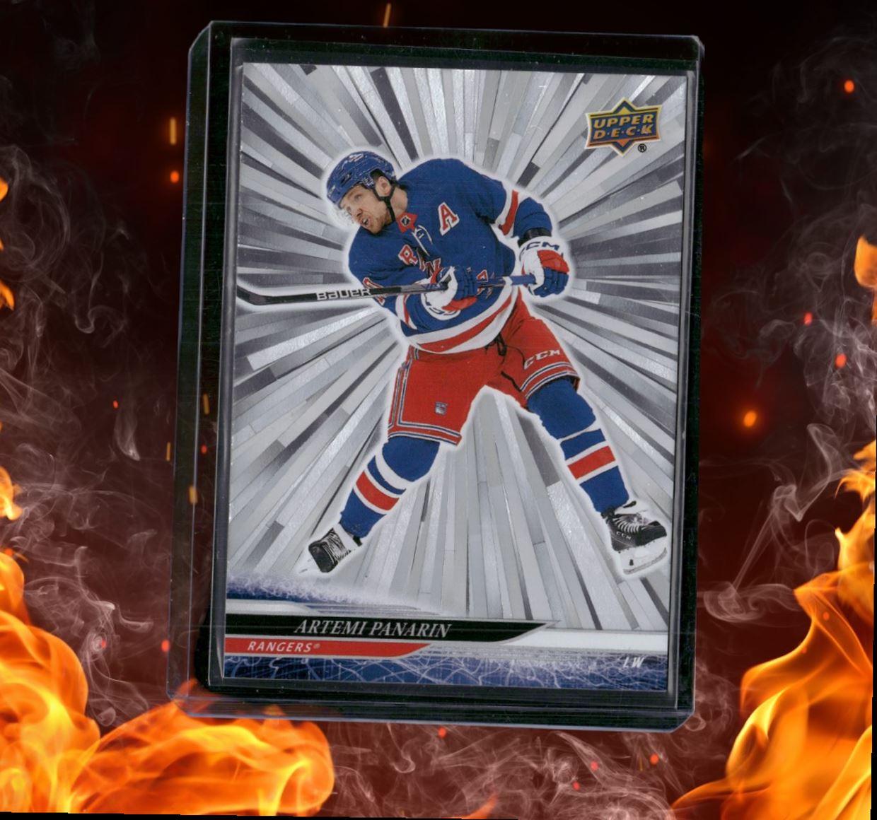 2024-25 Upper Deck Artemi Panarin Outburst Silver #363