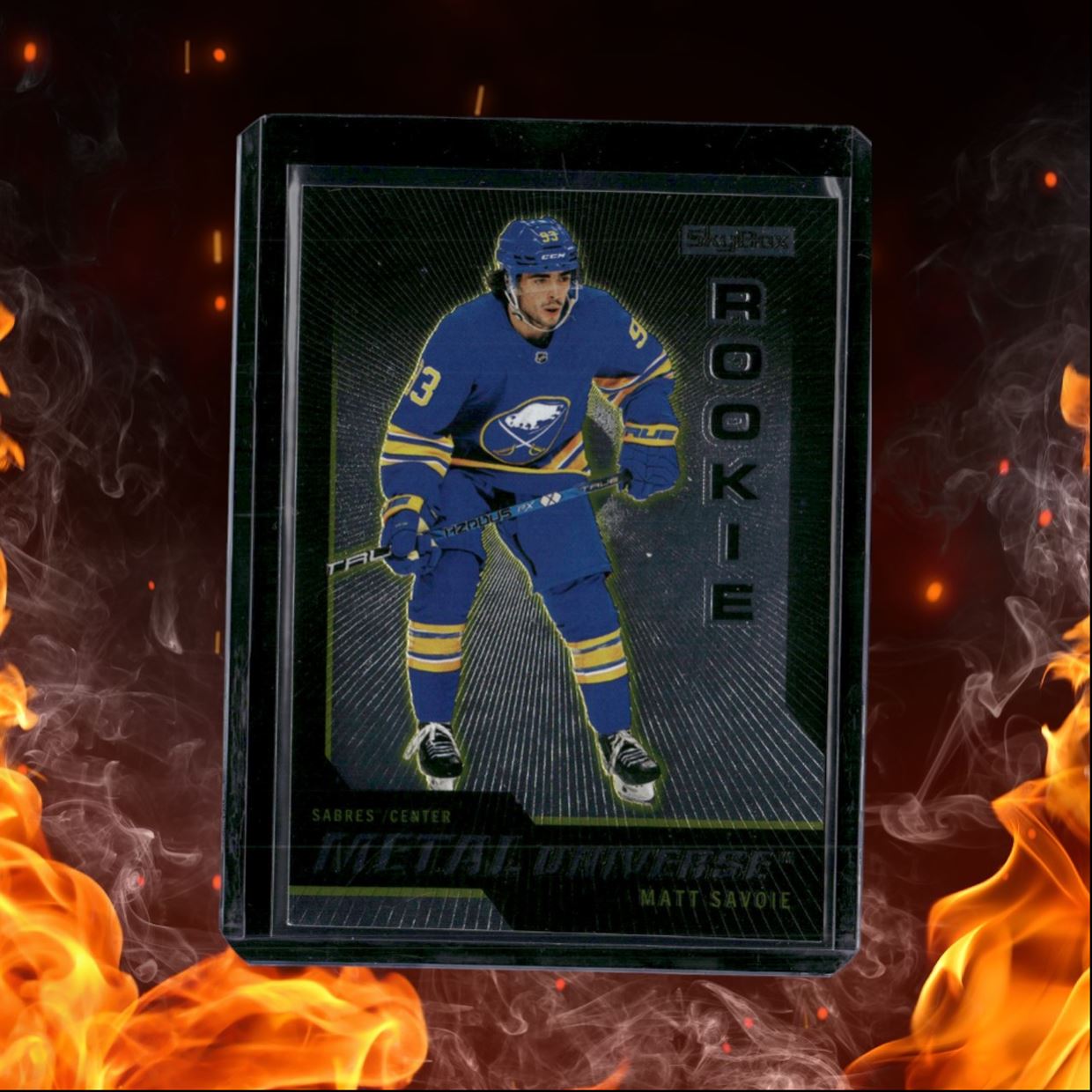 2023-24 SkyBox Metal Universe Matt Savoie 2008-09 Retros Rookie #R-42