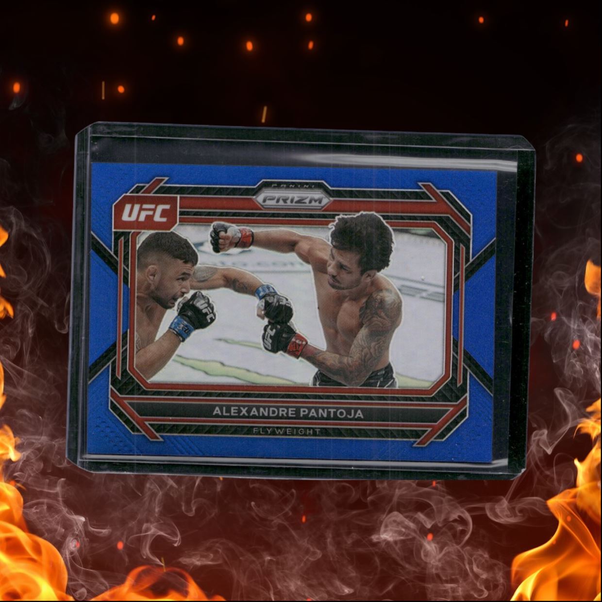 2023 Panini Prizm UFC Alexandre Pantoja Blue Prizm 103/175 #46