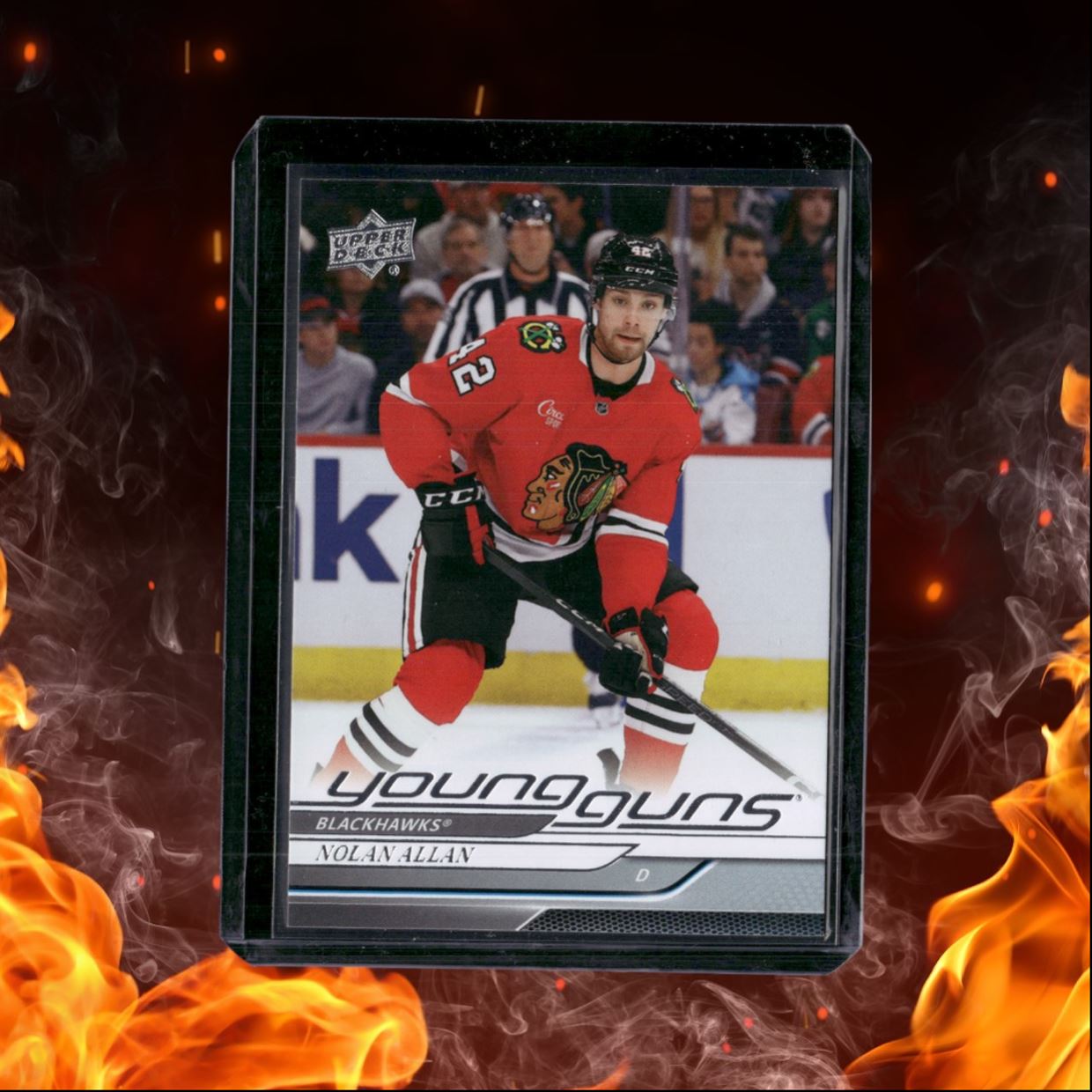 2024-25 Upper Deck Nolan Allan Young Guns (B) Rookie #491