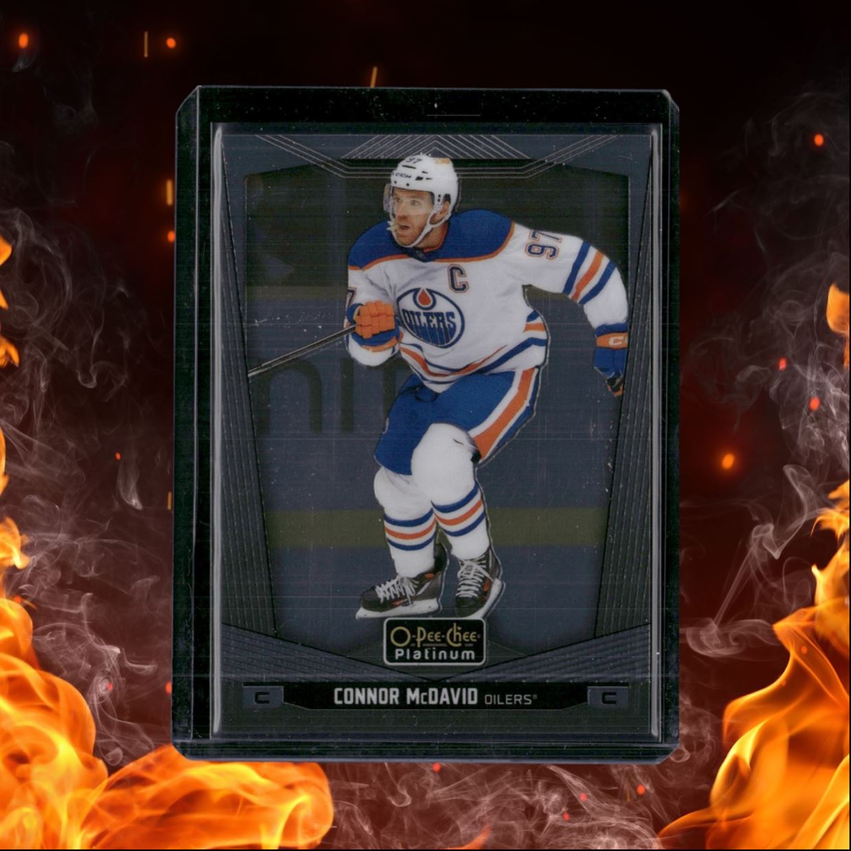 2024-25 O-Pee-Chee Connor McDavid Platinum Preview #P-CM