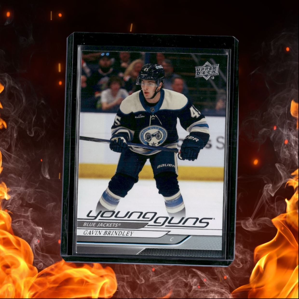 2024-25 Upper Deck Gavin Brindley Young Guns (A) Rookie #207