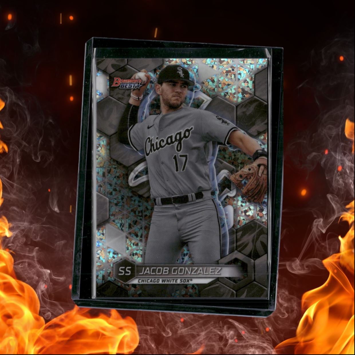 2023 Bowman's Best Jacob Gonzalez Top Prospect Speckle 086/299 #TP-1