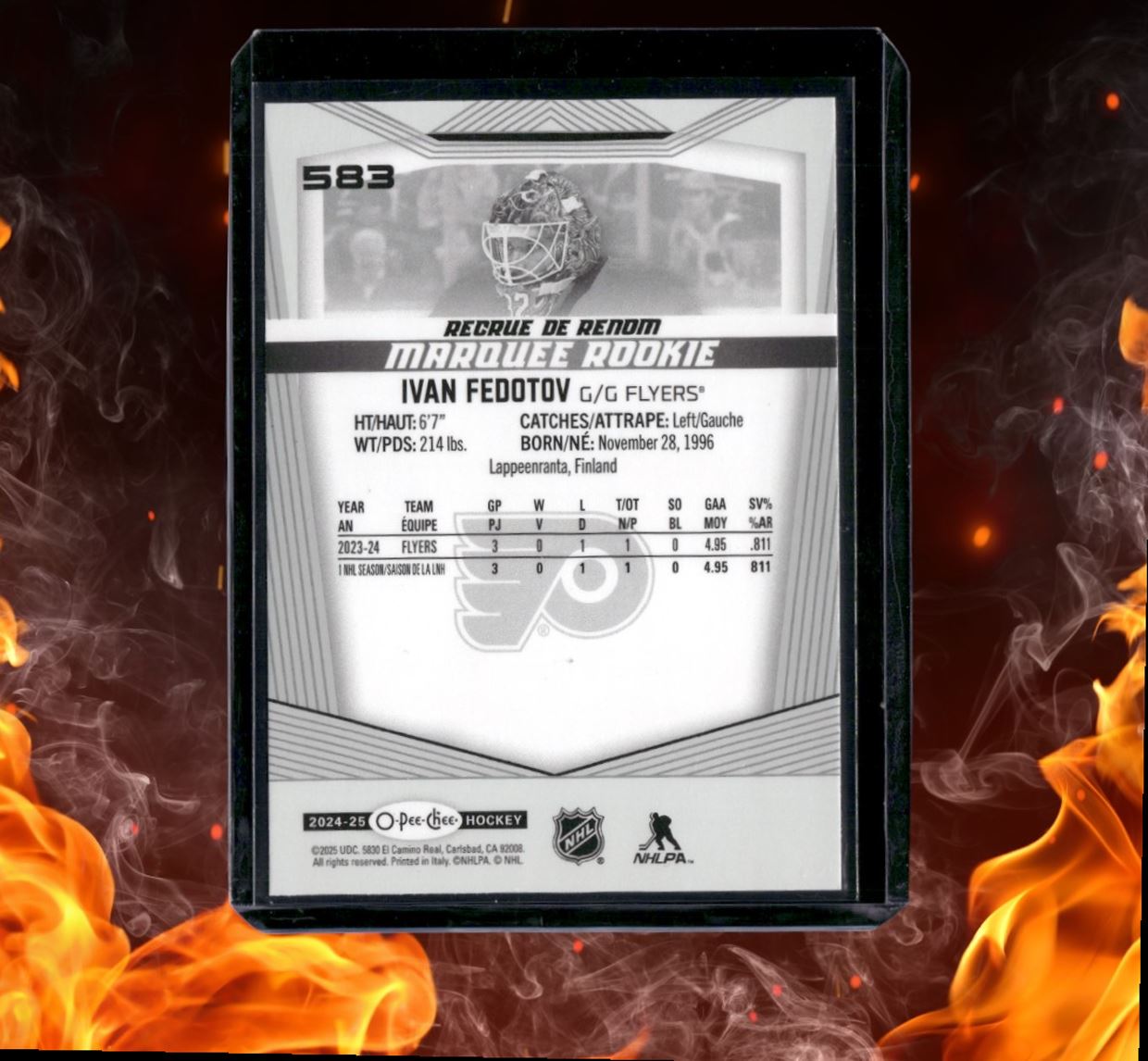 2024-25 O-Pee-Chee Ivan Fedotov Marquee (A) Rookie #583
