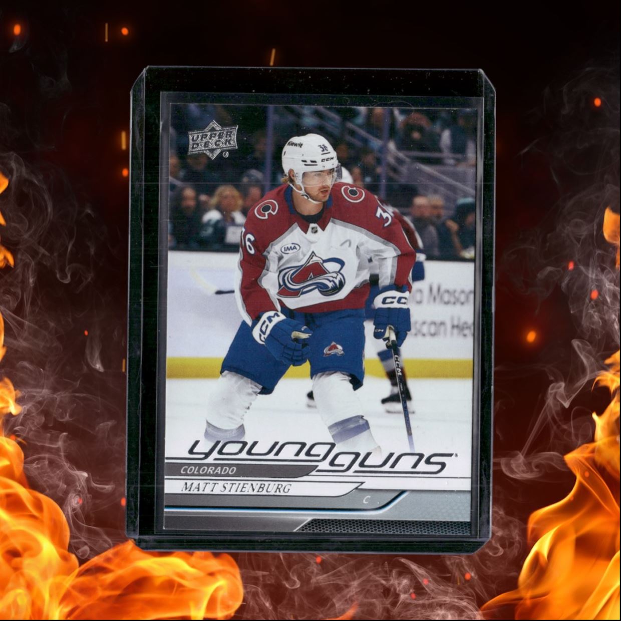 2024-25 Upper Deck Matt Stienburg Young Guns (B) Rookie #486