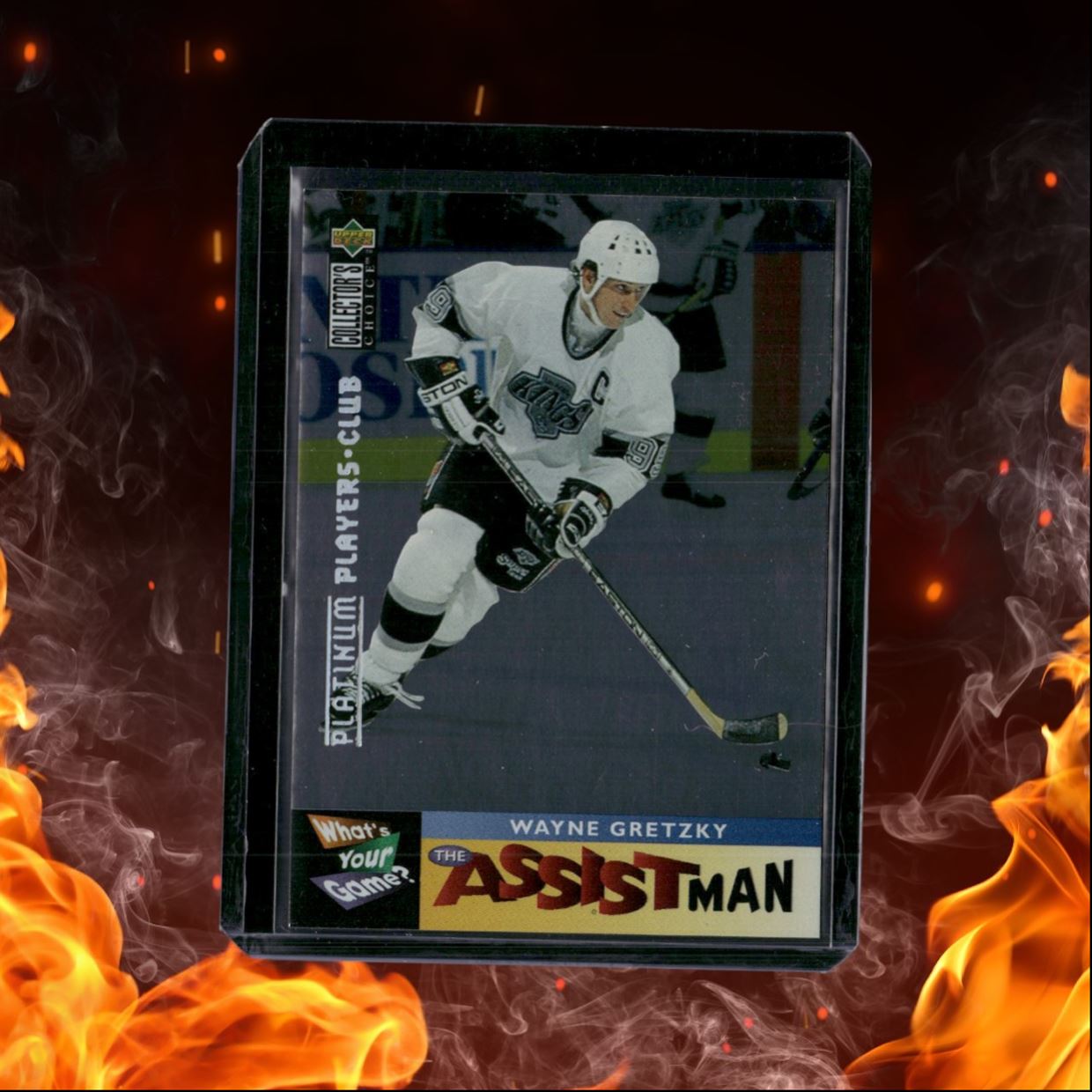 1996-97 Upper Deck Collector's Choice Wayne Gretzky Platinum Player's Club