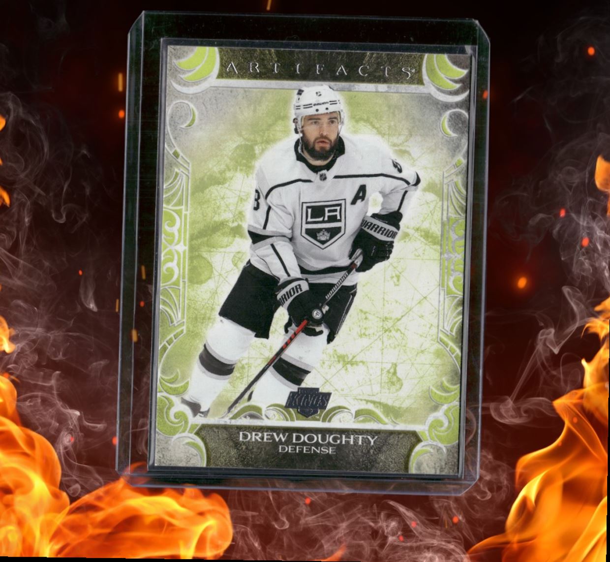 2024-25 Upper Deck Artifacts Drew Doughty Neon Green #24