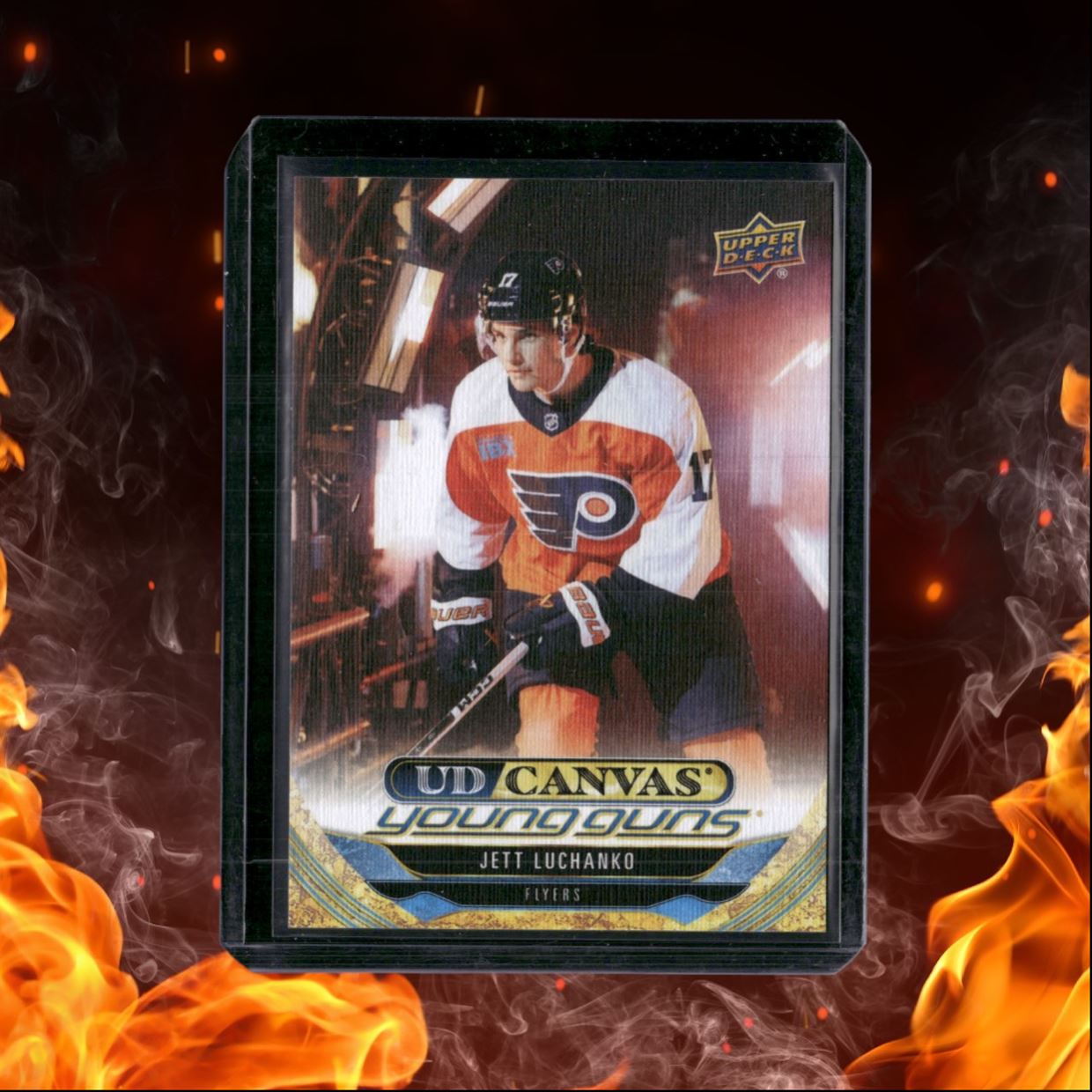 2024-25 Upper Deck Jett Luchanko Canvas Young Guns Rookie #C219