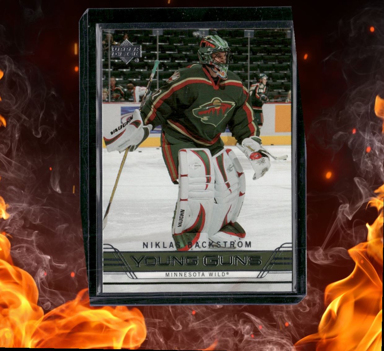2006-07 Upper Deck Niklas Backstrom Young Guns Rookie #220