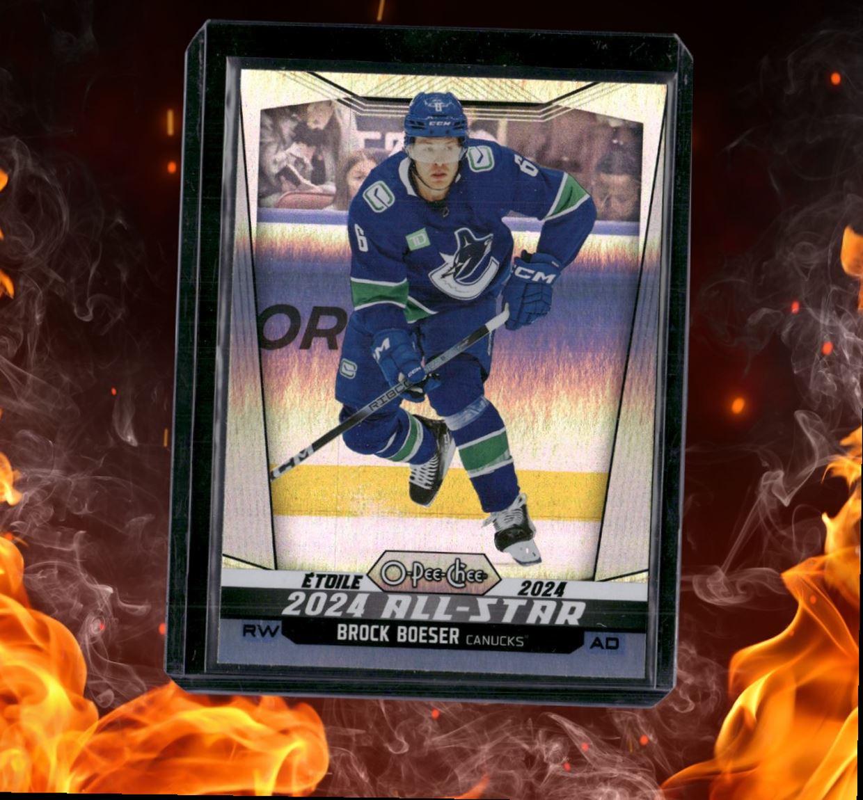 2024-25 O-Pee-Chee Brock Boeser All-Star Rainbow 114/350 #510