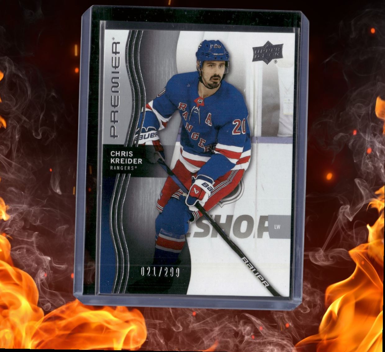 2023-24 Upper Deck Premier Chris Kreider 021/299 #43