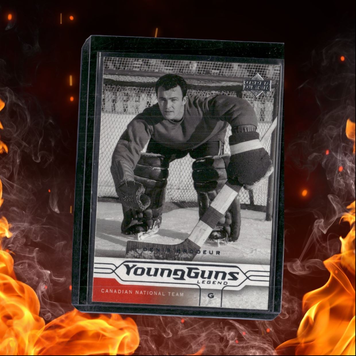 2004-05 Upper Deck Denis Brodeur Young Guns Legend #196