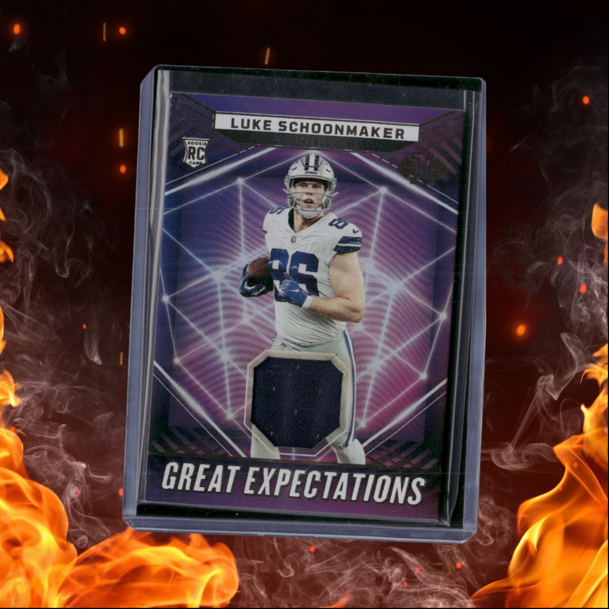 2023 Panini Illusions Luke Schoonmaker Great Expectations Jersey Rookie #GE-LSC