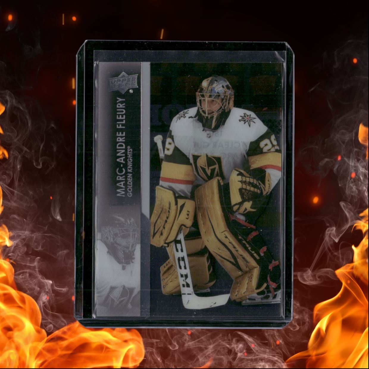 2021-22 Upper Deck Marc-Andre Fleury Clear Cut SSP #30