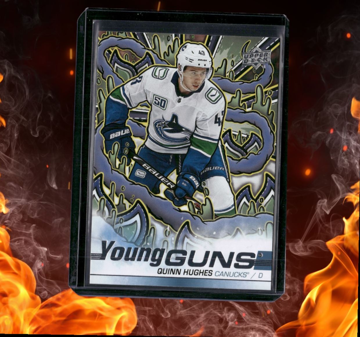 2024-25 Upper Deck Quinn Hughes Renewed Young Guns (B) #249