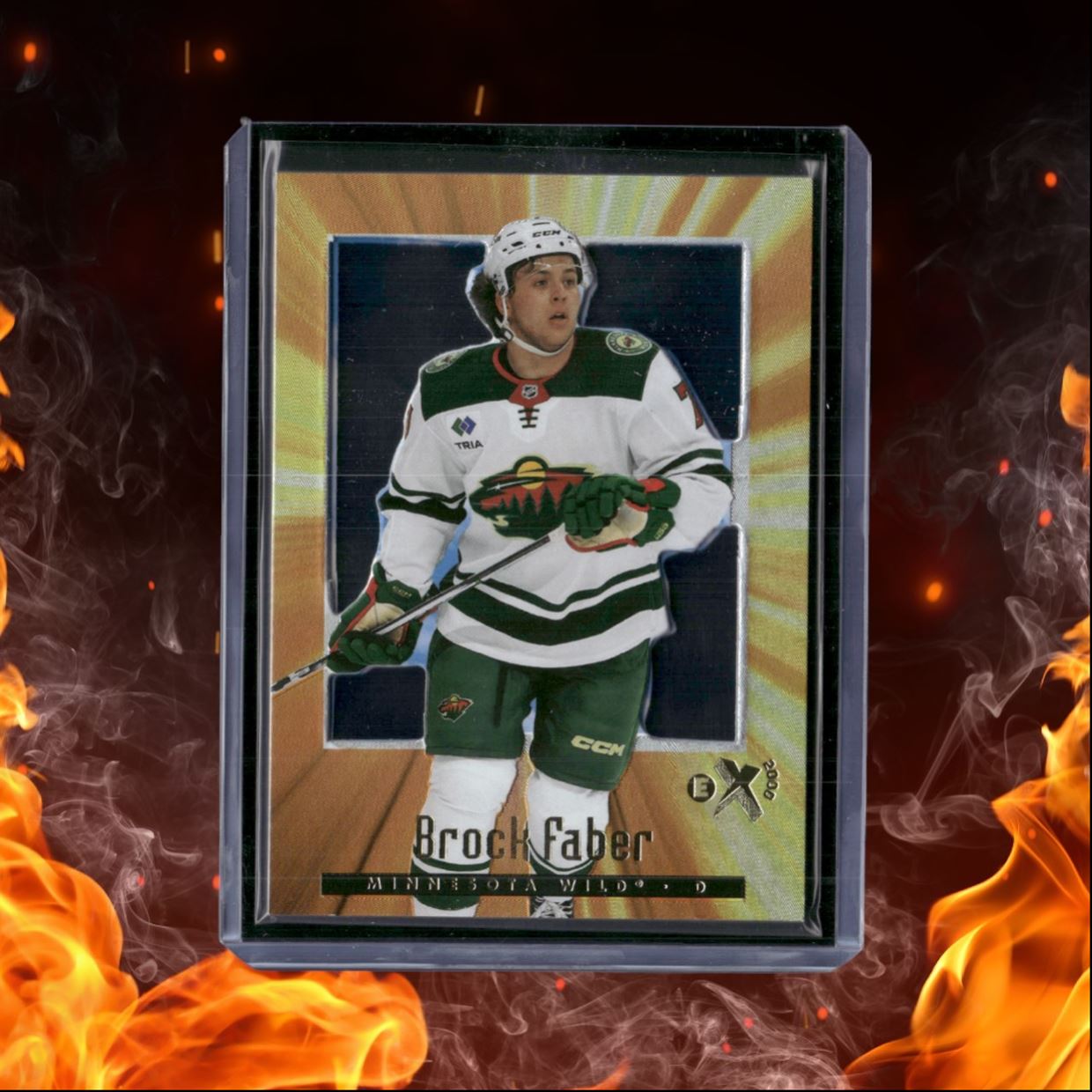 2023-24 SkyBox EX 2000 Brock Faber (A) Rookie #148
