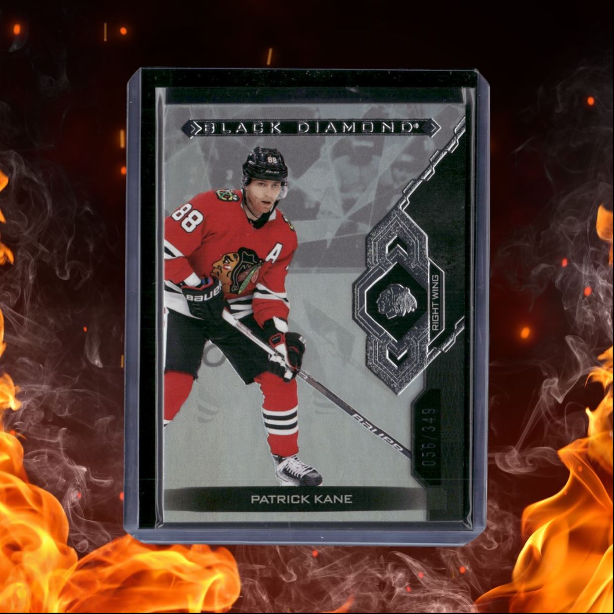 2022-23 Upper Deck Black Diamond Patrick Kane 056/349 #88