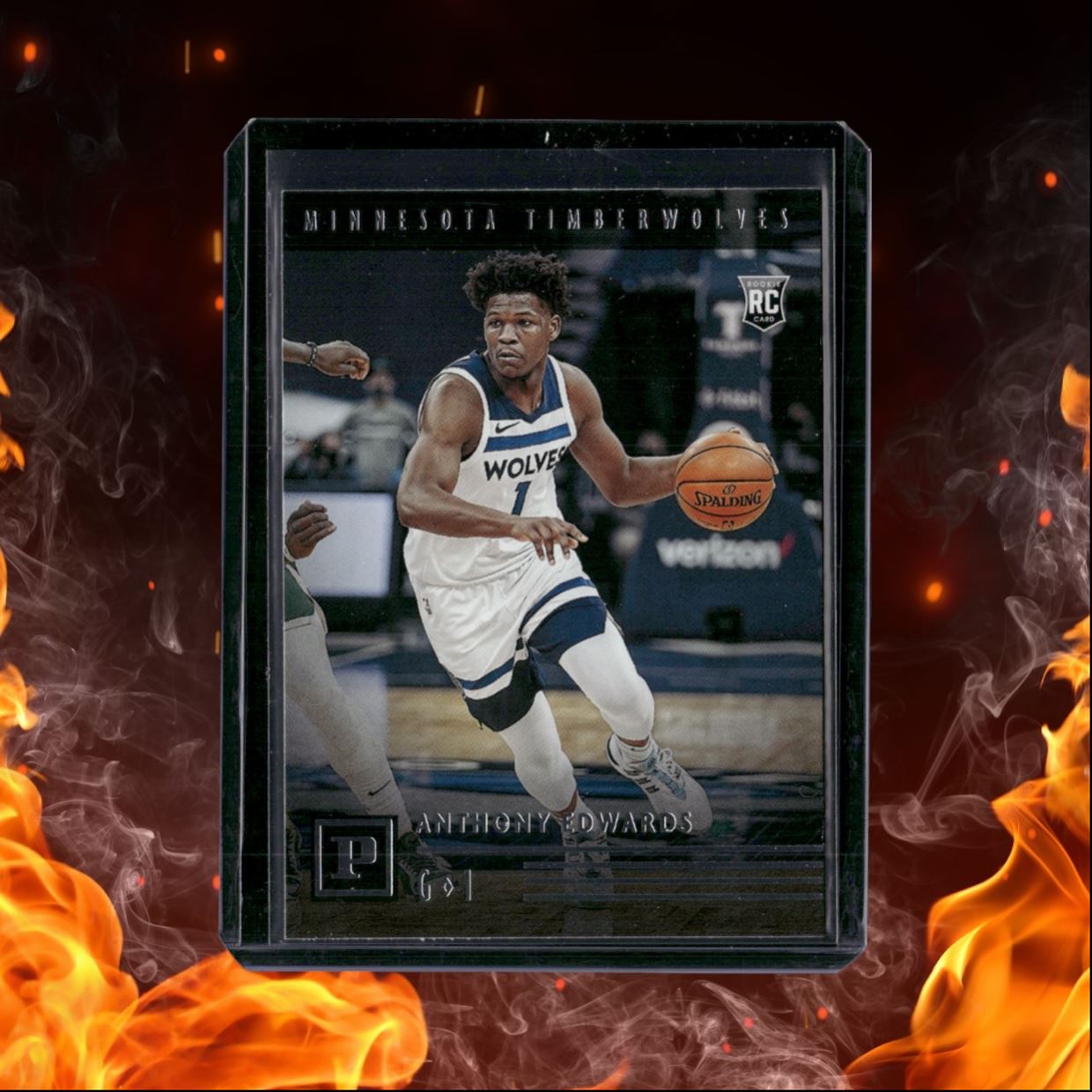 2020-21 Panini Chronicles Anthony Edwards Panini Rookie #101
