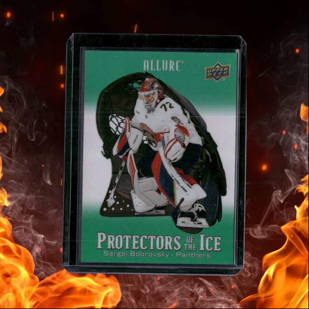 2024-25 Upper Deck Allure Sergei Bobrovsky Protectors of the Ice Green #PI-7