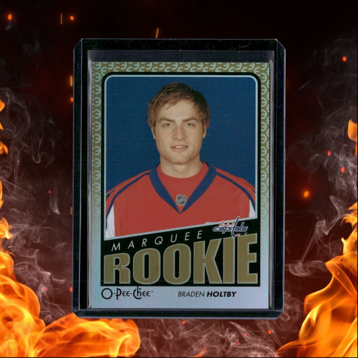 2009-10 O-Pee-Chee Metal Braden Holtby Marquee Rookie #785
