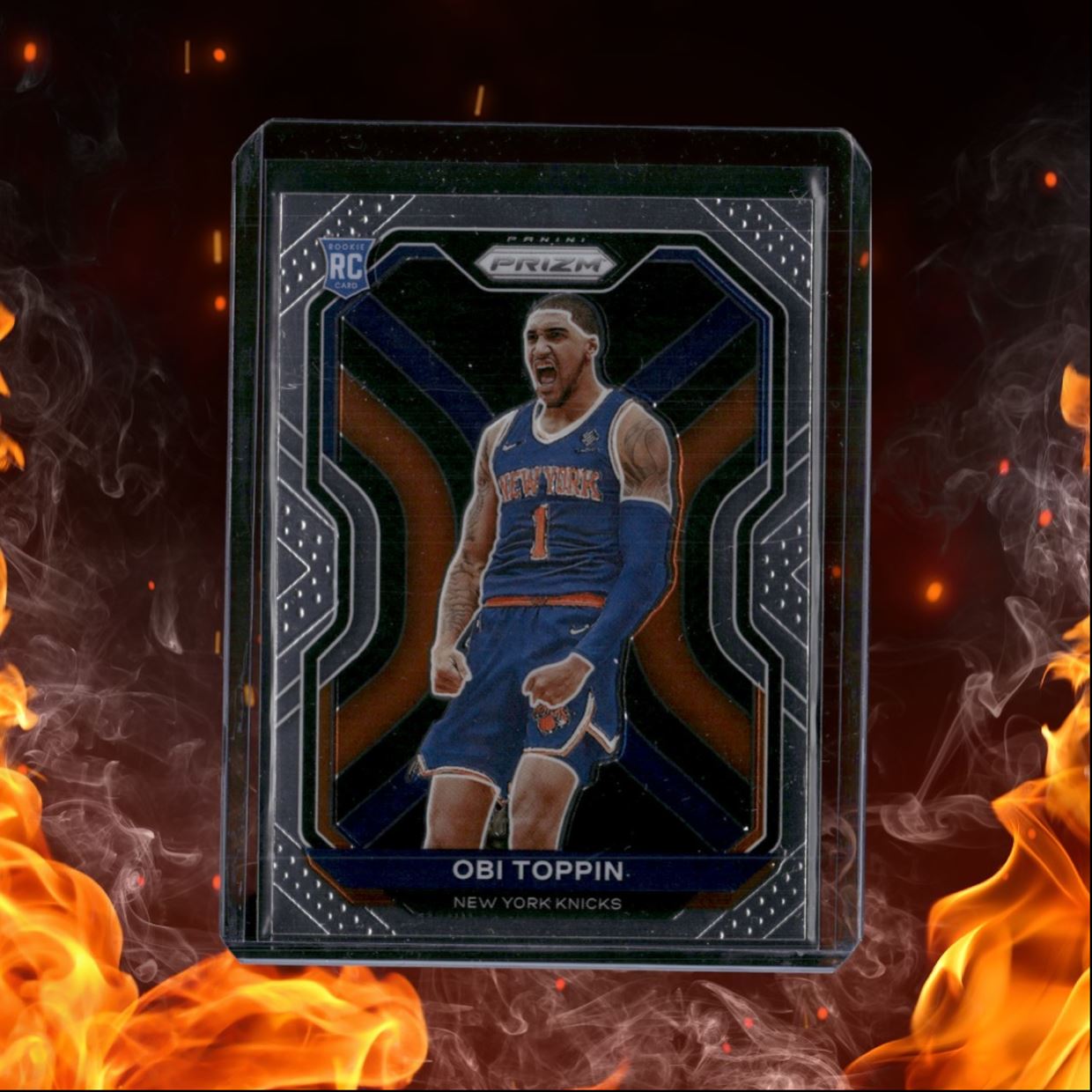 2020-21 Panini Prizm Obi Toppin (B) Rookie #280