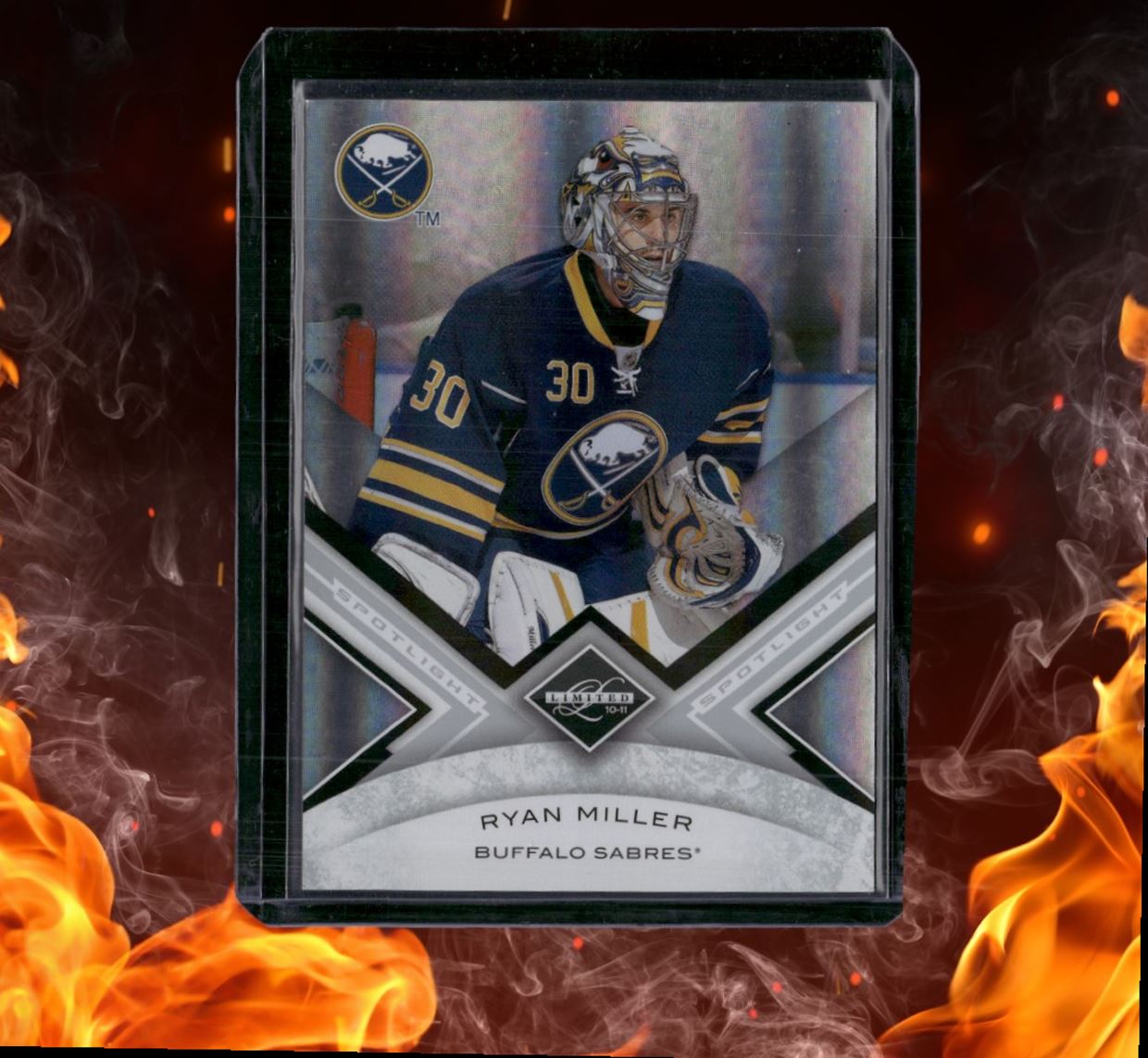 2010-11 Panini Limited Ryan Miller Silver Spotlight 32/49 #1