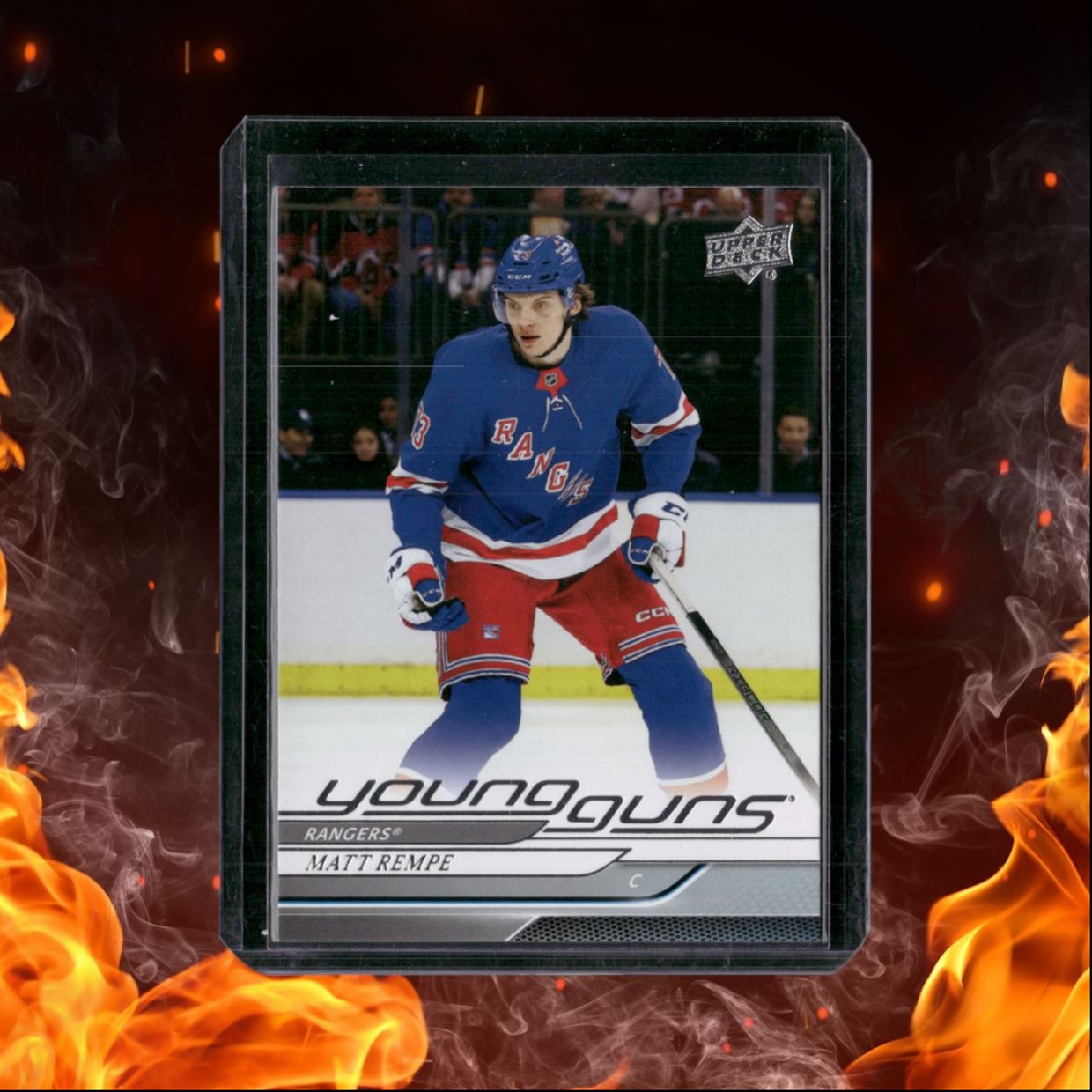 2024-25 Upper Deck Matt Rempe Young Guns (C) Rookie #216