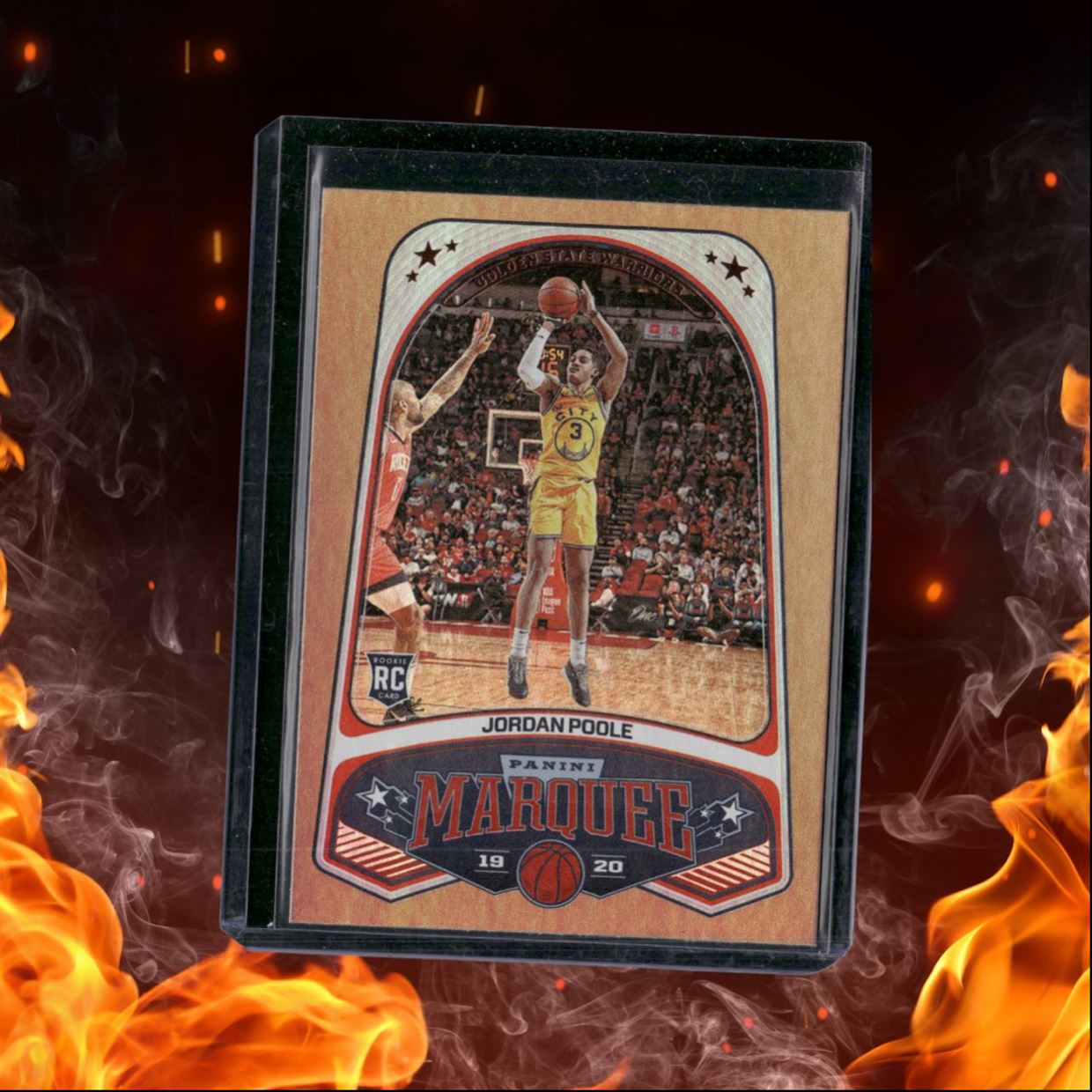 2019-20 Panini Chronicles Jordan Poole Marquee Copper Rookie #264