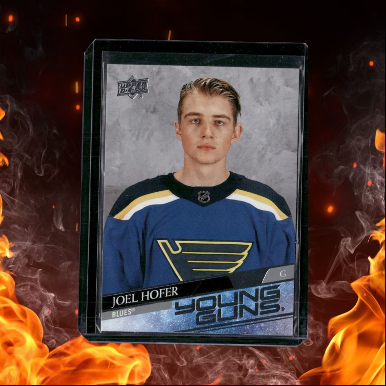 2020-21 Upper Deck Joel Hofer Young Guns Rookie #702